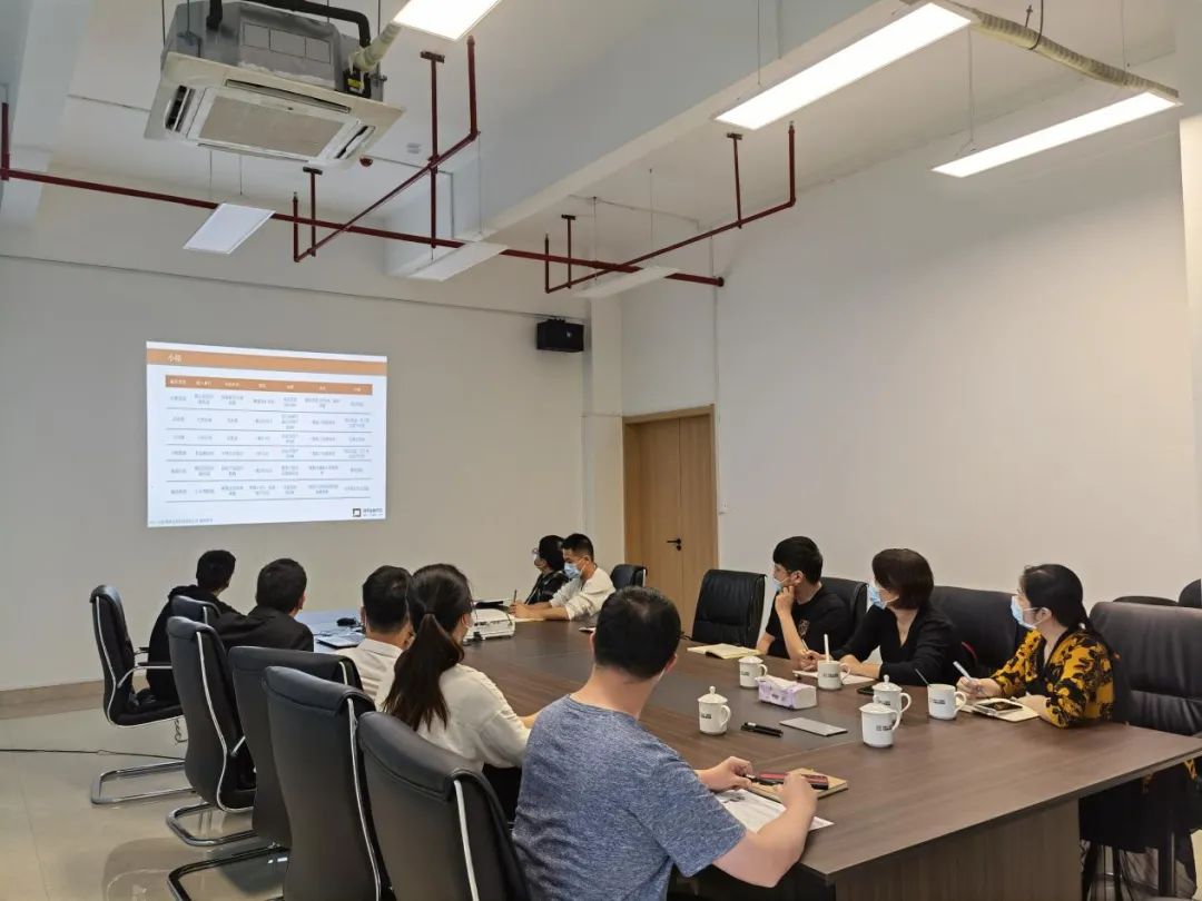 市博源国际下属市汇融投资集团召开业务学习交流会