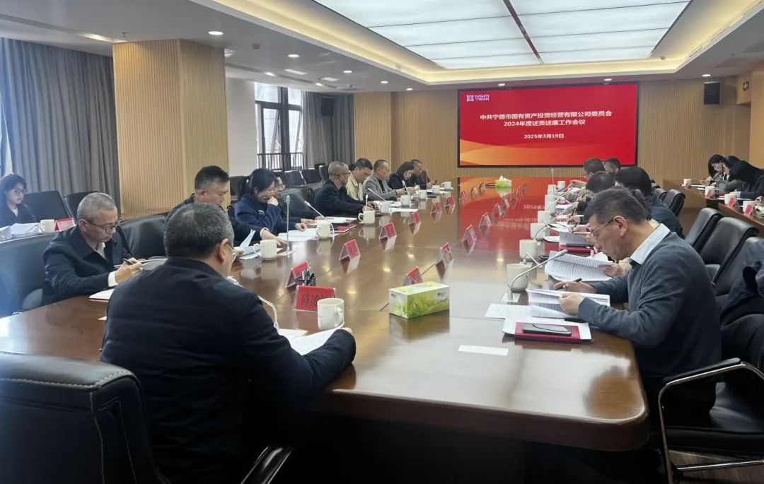 市博源国际公司党委召开2024年度述责述廉工作会议